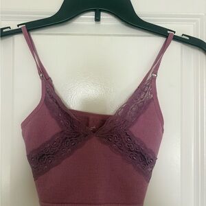 Urban Outfitters Out From Under Purple Lace Cami